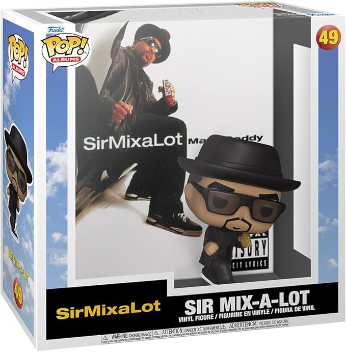 Funko POP! Albums: Sir Mix-a-Lot - Mack Daddy - Music - Collectable Vinyl Figure - Gift Idea - Official Merchandise - for Kids & Adults - Music Fans - Model Figure for Collectors and Display