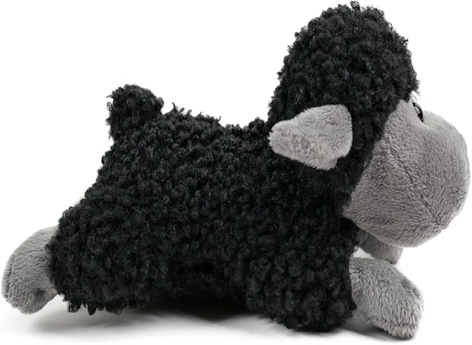 Sheep Lamb Plush, Soft Cute Black Lamb Plush Toy, Children's Sheep Plush Toys, Gifts Children Prone Position 8.5inch