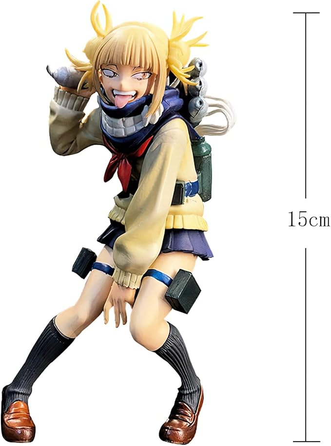 MHA Himiko Toga Figure, Anime Cartoon Character Statue Collectible Model PVC Desktop Decoration Ornaments Action Figure