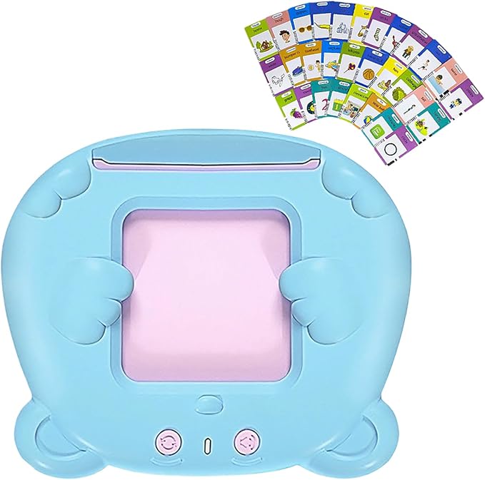 Talking Flashcard for Kids - Educational Interactive Learning Travel Toy | Fun Talking Cards Perfect for Preschool Kindergarten Homeschooling Travel Home Car Airplane Use