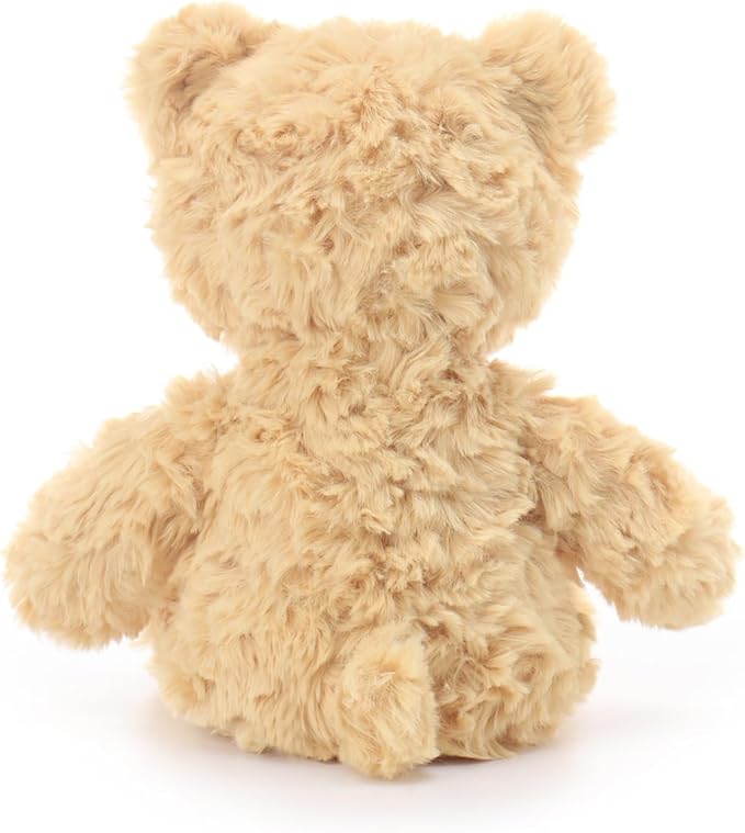 Apricot Lamb Ginger Yellow Flower Bear Stuffed Animals for Kids, Soft Cute Plush Toys for Baby Girl and Boy, 7.9 Inches