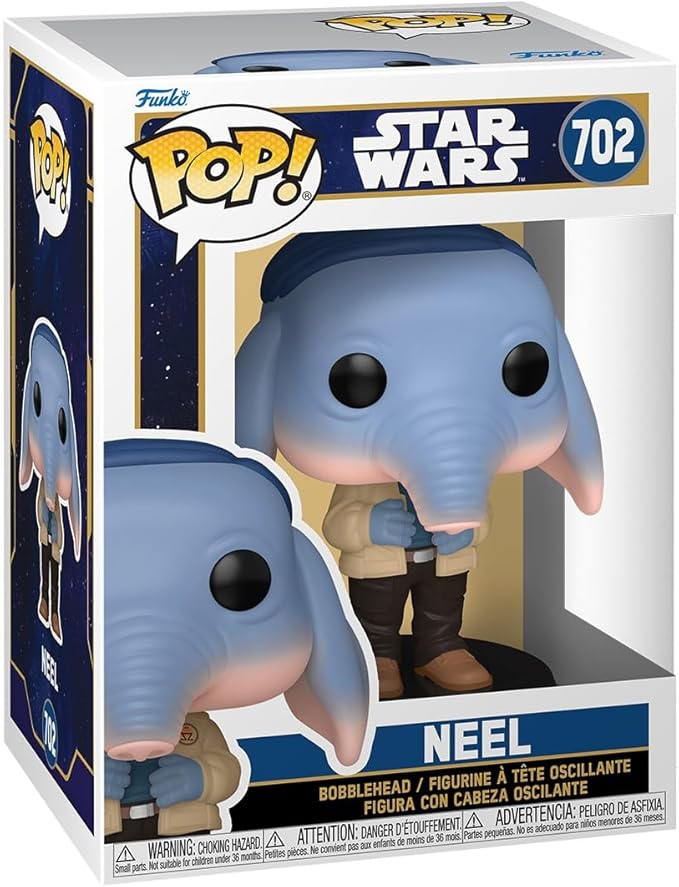Funko Pop Star Wars: Skeleton Crew - Neel - Star Wars Skeleton Crew - Collectable Vinyl Figure - Gift Idea - Official Merchandise - Toys for Kids & Adults - Sci-Fi Fans - Model Figure for Collectors