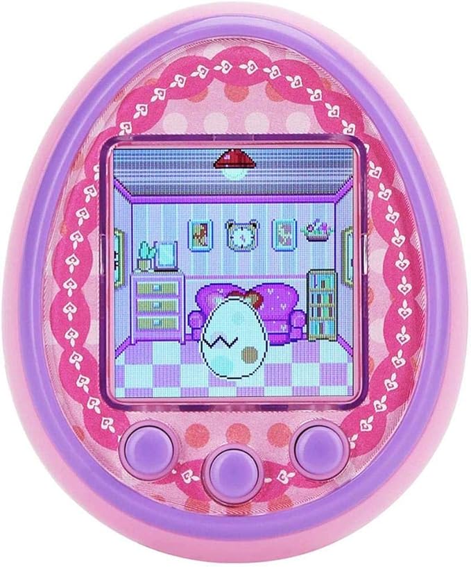 Electronic Pet Game Machine, Pets Game Machine Handheld Virtual Pet Toy for Children and Adults, USB Charging