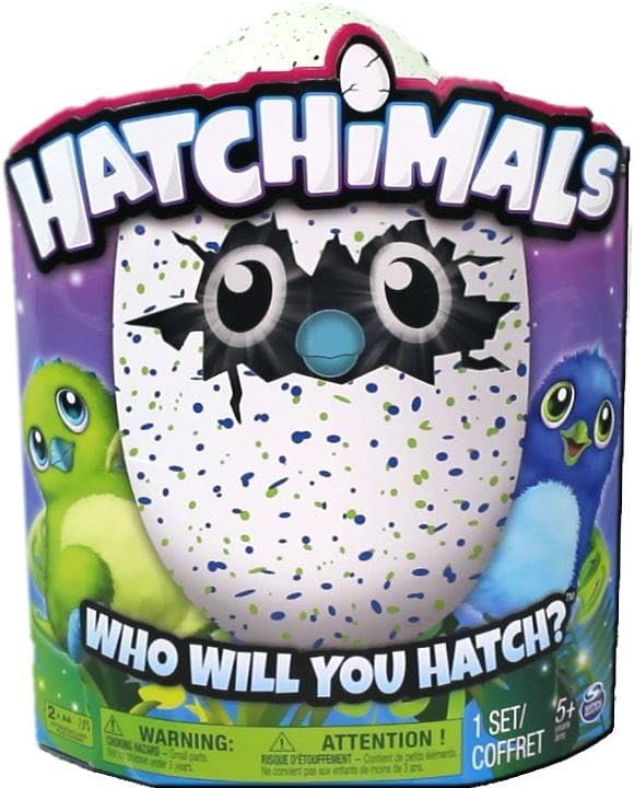 Spin Master Hatchimal Draggle, Blue/green