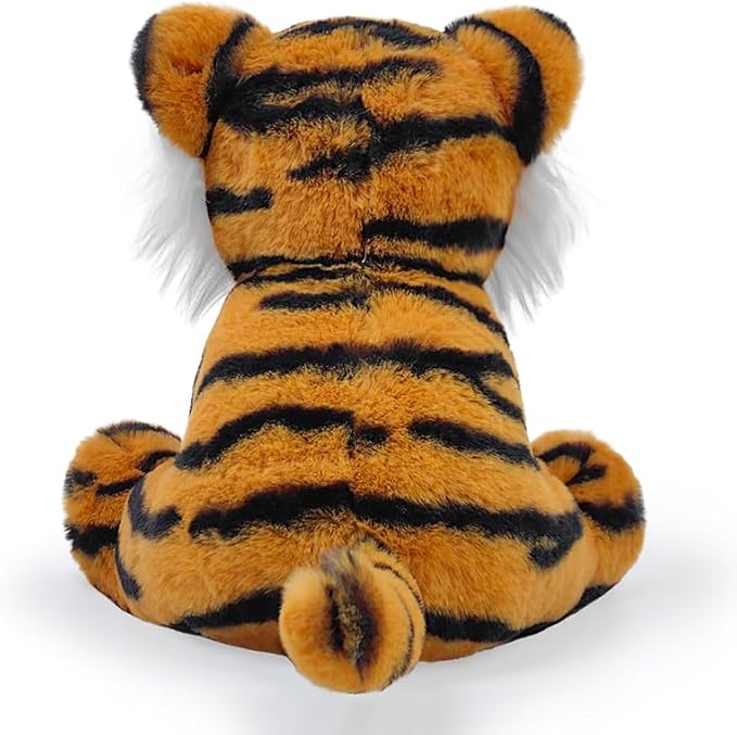 Tiger Stuffed Animal Toys, 8.5 Inch Soft and Cuddly Tiger Plush Animals Toy, Cute and Realistic Animals Gifts for Boys and Girls Toy for Toddlers 1-3