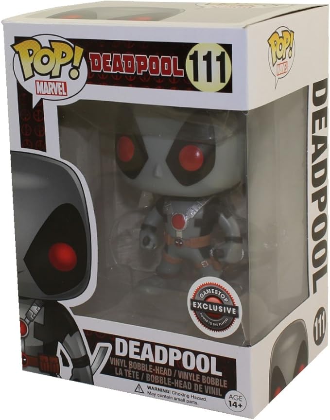 Funko Deadpool Deadpool (X-Force Costume) Vinyl Bobble-Head 111 Collectible Figure Standard