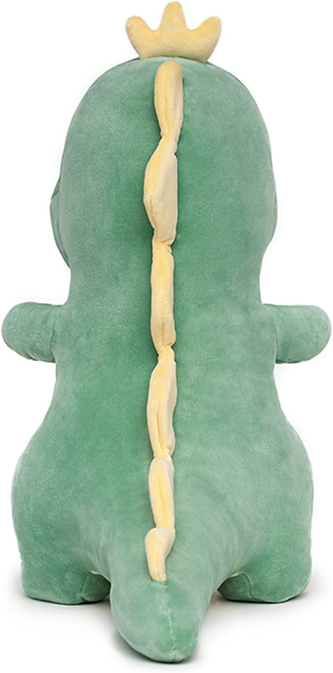 Big Dinosaur Plush Toy, 15.7" Dinosaur Stuffed Animal Stuffed Dinosa Cute Dino Plush Soft Plushie Dino Stuffed Animals Toys for Boys Girls Baby Kids Green