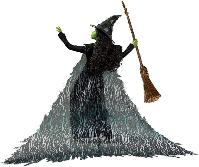 Mattel Universal Pictures' Wicked: for Good Deluxe Elphaba Fashion Doll with Removable Outfit & 4 Accessories, Inspired by The Movie