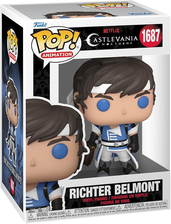 Funko POP! Animation: Cast Noct - Richter Belmont - Castlevania - Collectable Vinyl Figure - Gift Idea - Official Merchandise - for Kids & Adults - TV Fans - Model Figure for Collectors and Display