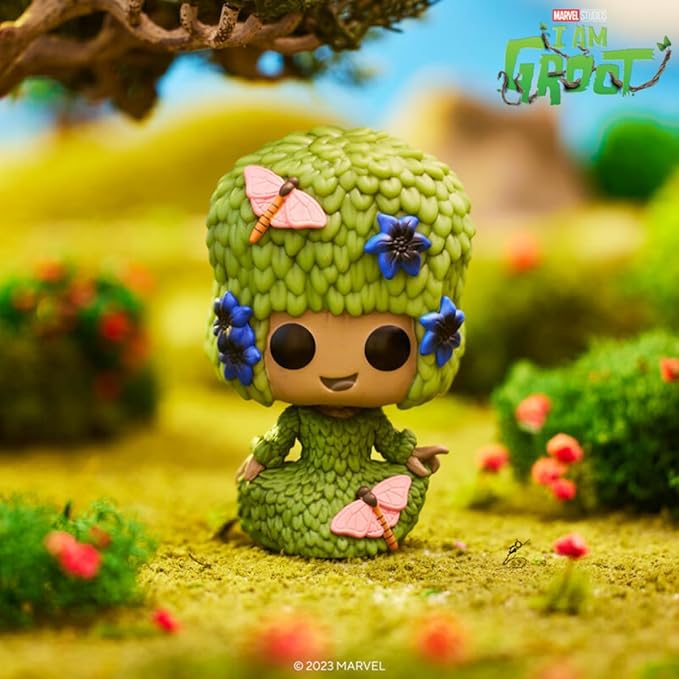 Funko POP! Marvel: Guardians of The Galaxy - Fancy Groot - Groot Shorts - Collectable Vinyl Figure - Gift Idea - Official Merchandise - for Kids & Adults - TV Fans