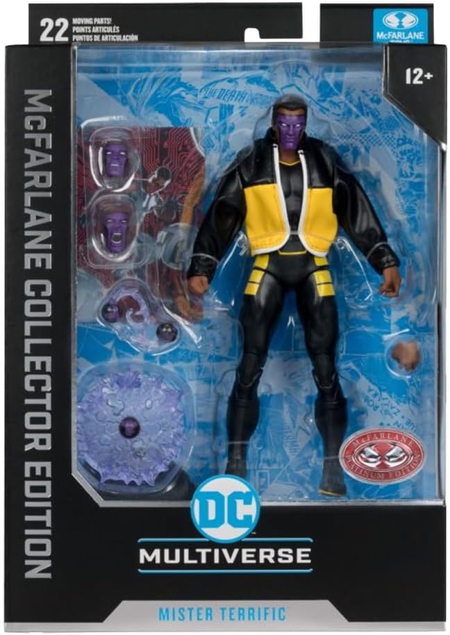McFarlane DC Collector's Edition 7IN WV11 - #38 MR. Terrific (Justice Society America) (Chase)