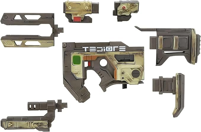 Borderlands 3 MicroArmz Tediore SMG Collectible Replica, Customize Your Weapon’s Scope, Barrel, & Stock, Bonus Loot Gun Accessories Included