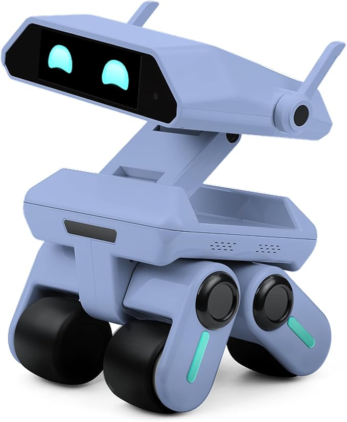 AI Robot for Kids, Programmable & Interactive AI Robot, STEAM Educational Toy ChatGPT Powered, Personalized Companion Robot w/Voice Control, Visual Recognition, Emotion-Aware, Long-Term Memory