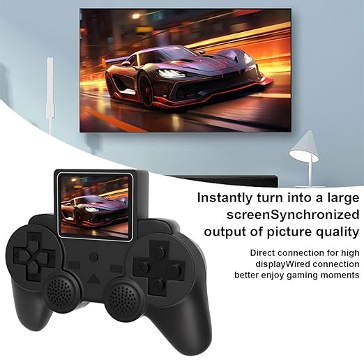 Polaring S10 Handheld Game Console, 2.4-inch HD Color Screen Retro Gaming Console,520 Classic Games,Portable Video Game Player for Kids and Adults