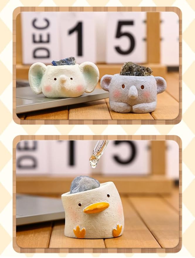 Surprise Box Figures Diamond Crystal Animals Friends Cup, Mystery Bag Random Design Action Figures Figurine Collectible Home Desk Car Decoration, Birthday Christmas New Year Gift -Single Box