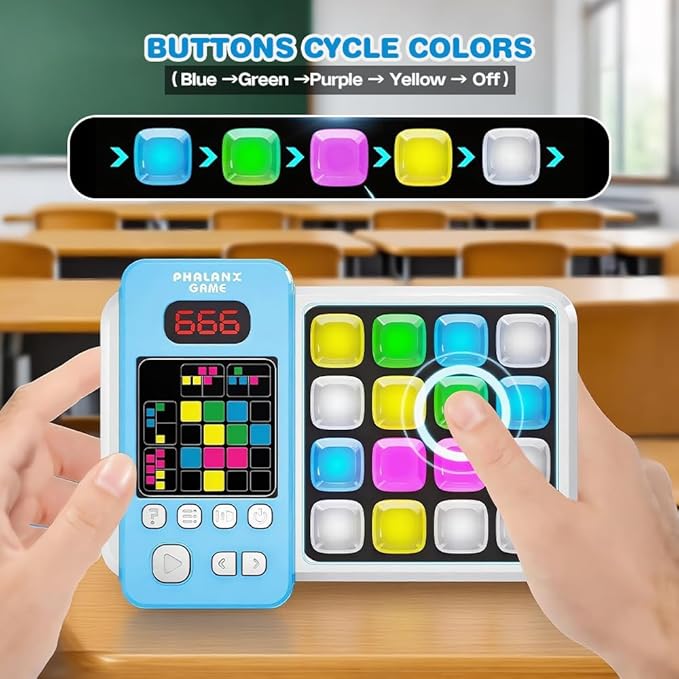 Super Decoder, Logic Puzzle & Memory Game for Kids 3+, Tutorial Mode & LED Display – Interactive Brain Development Game for Boys and Girls, Travel Games for Road Trip