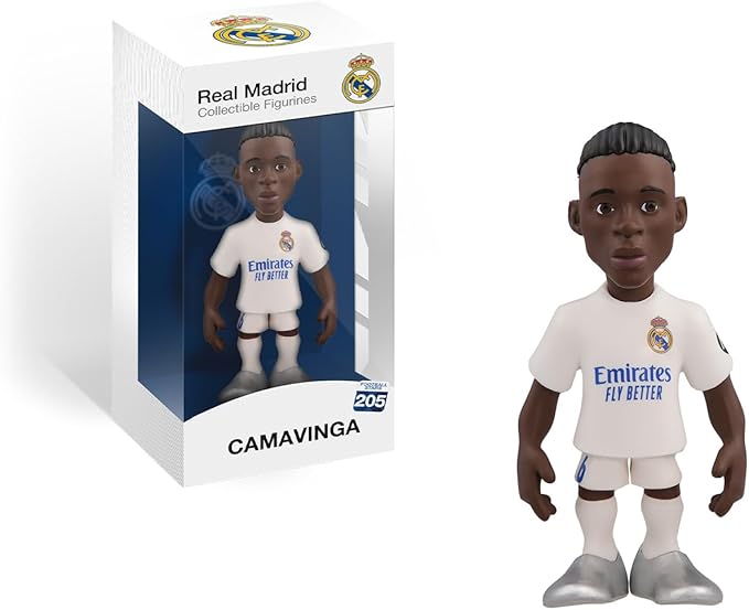 MINIX COLLECTIBLE FIGURINES - Sports Collectable 12 cm Figurine, Eduardo Camavinga-Real Madrid
