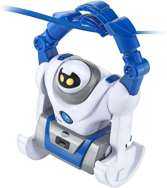 VTech 5-in-1 Make-a-Bot Transformable Robot Toy with Sound Sensor and Obstacle Detector