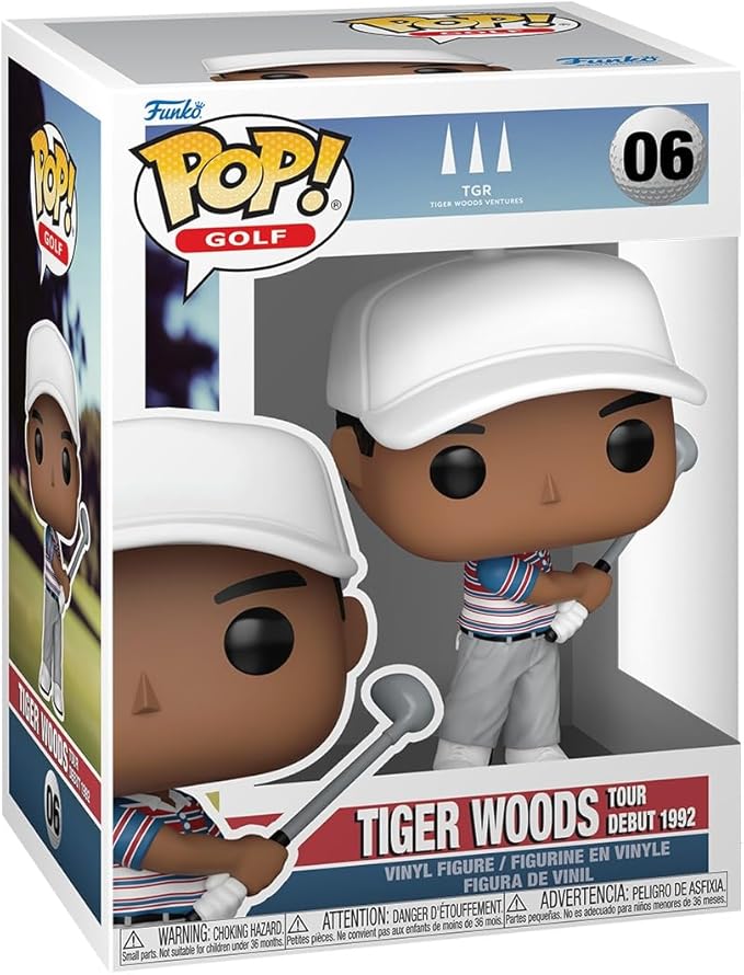 Funko Pop! Golf: Tiger Woods - Tour Debut 1992 - Collectable Vinyl Figure - Gift Idea - Official Merchandise - Toys for Kids & Adults - Sports Fans - Model Figure for Collectors and Display