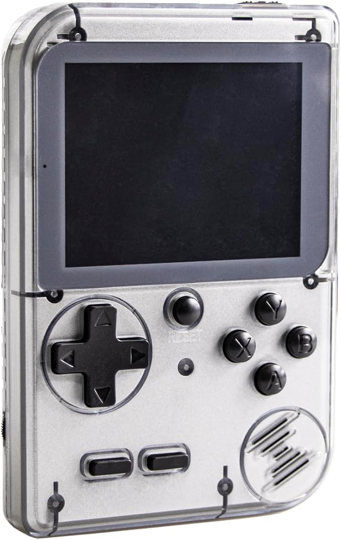Retro Mini Game Machine with 400 Classical FC Games Handheld Game Console 2.8-Inch Color Screen Support for TV Output , Presents Birthday for Kids, Adults (Gray)