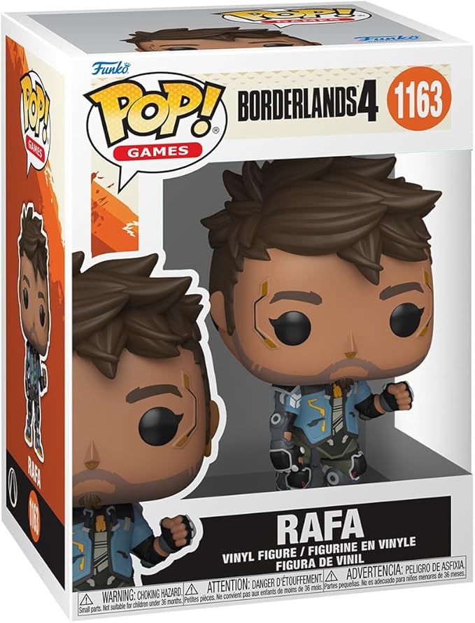 Funko Pop! Games: Borderlands 4 - Rafa - Collectable Vinyl Figure - Gift Idea - Official Merchandise - Toys for Kids & Adults - Video Games Fans - Model Figure for Collectors