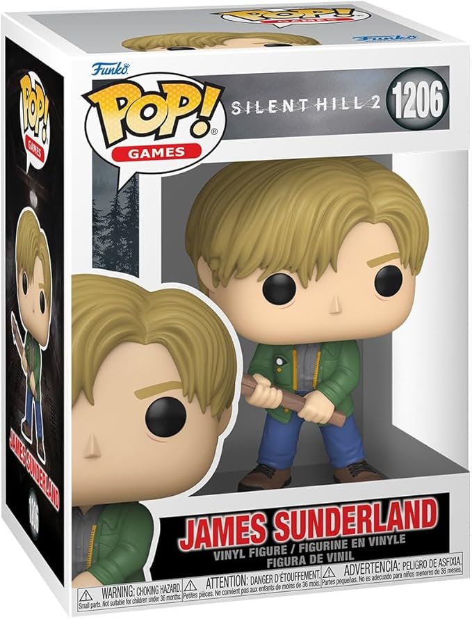 Funko Pop! Games: Silent Hill - James Sunderland - Collectable Vinyl Figure - Gift Idea - Official Merchandise - Toys for Kids & Adults - Video Game Fans