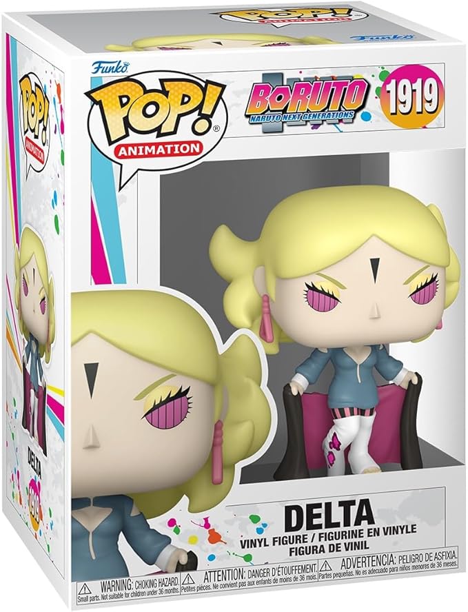 Funko Pop Animation: Boruto - Delta - Boruto: Naruto Next Generations - Collectable Vinyl Figure - Gift Idea - Official Merchandise - Toys for Kids & Adults - Anime Fans