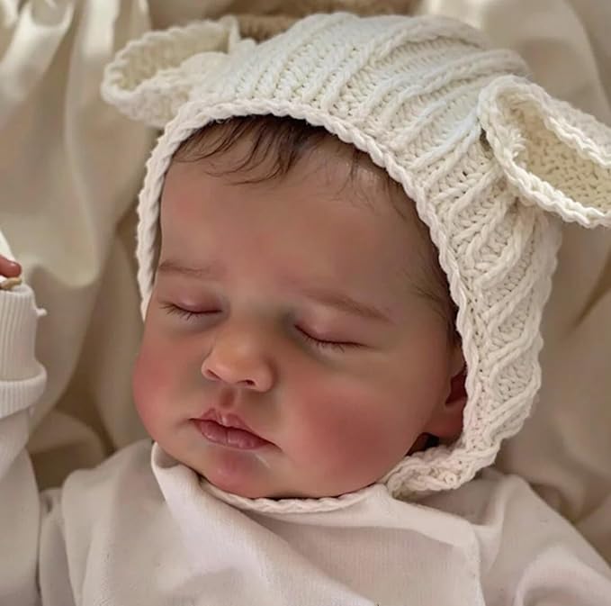 Anano Reborn Baby Dolls Silicone Full Body-20 in Realistic Baby Doll, Full Silicone Babys Doll Girl Posable, Real Lifelike Reborn Dolls Washable with Accessories