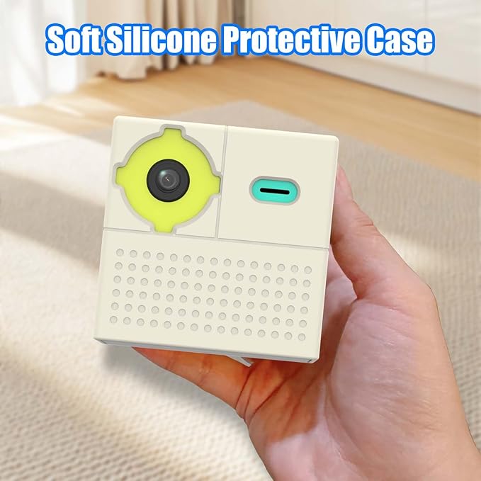 for Nex Playground Game System Silicone Case, Soft Dustproof and Drop Resistant Protective Case Cover for Nex Playground Game System Accessories (Off-White)