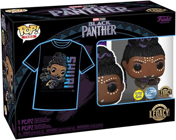 Funko POP & TEE: Marvel- Black Panther - Shuri- XL