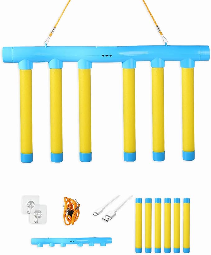 2026 Reflective Drop Stick Challenge Game - Hand-Eye Coordination Reflex Training Toy with 3 Adjustable Speed Modes - Engaging Catching Sticks Game for All Ages