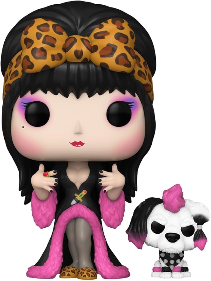 Funko POP! & Buddy: Elvira Mistress of The Dark & Gonk - Collectable Vinyl Figure - Gift Idea - Official Merchandise - for Kids & Adults - Horror Fans - Model Figure for Collectors and Display