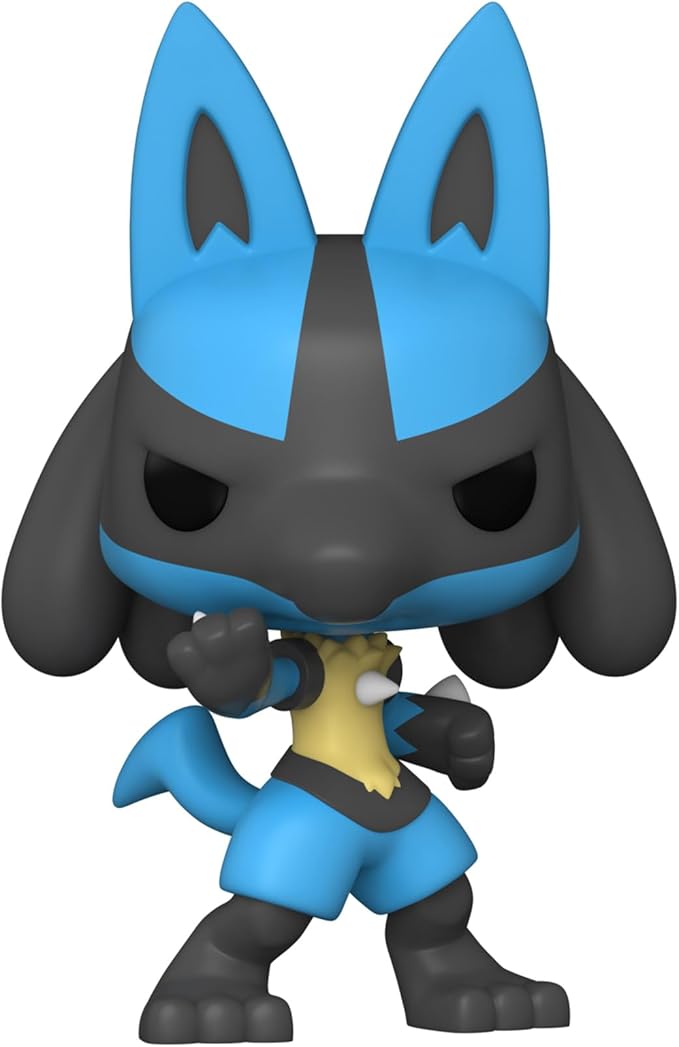Funko POP! Games: Pokemon - Lucario - Collectible Vinyl Figure - Gift Idea - Official Merchandise - Toys for Children and Adults - Video Games Fans - Figure for Collectors