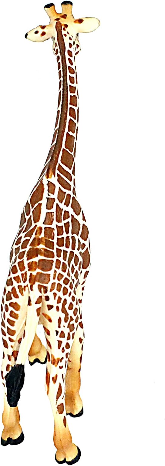 FUNSHOWCASE African Jungle Animals Figures Toys, Female Giraffe Realistic Plastic Safari Animals Figurine Height 5-inch