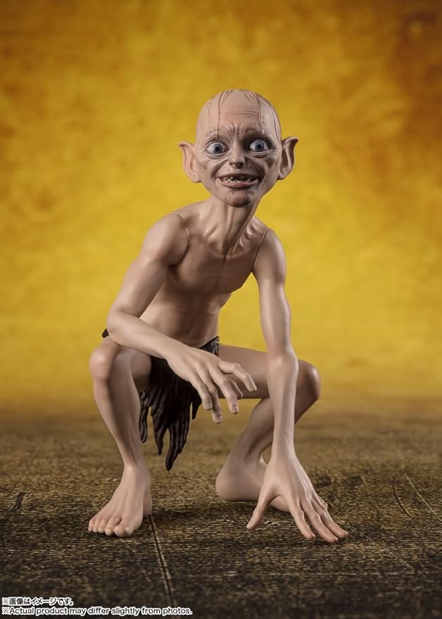 TAMASHII NATIONS - The Lord of The Rings - Frodo Baggins & Gollum (The Lord of The Rings: The Fellowship of The Ring) S.H.Figuarts Action Figure