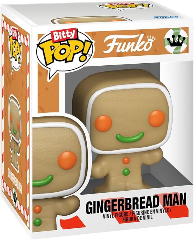 Funko Pop! Bitty Ornaments: 9 Pack of Ornaments with Gingerbread Man and Present - Gift Idea - Official Merchandise - for Collectors