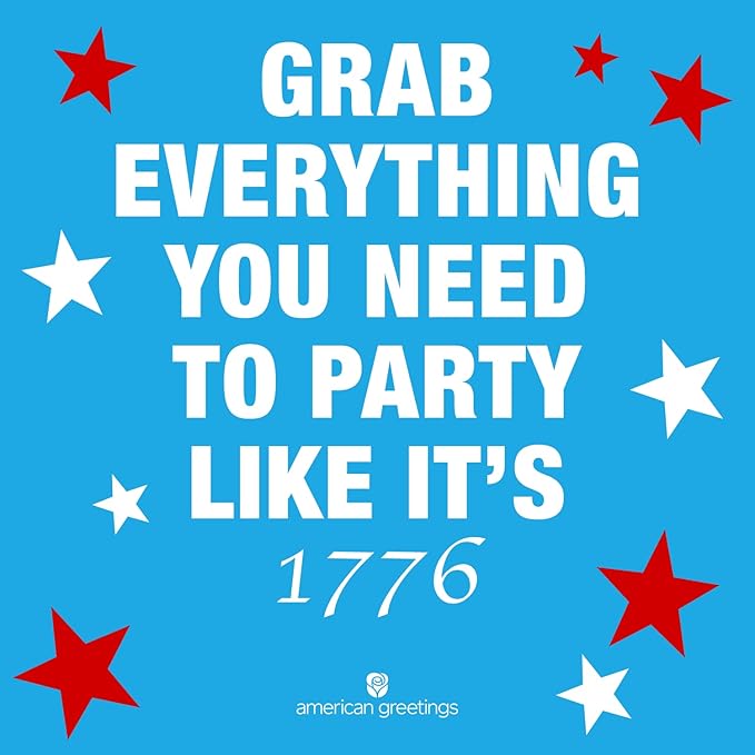 American Greetings Memorial Day Party Supplies, Party Cups (8-Count)