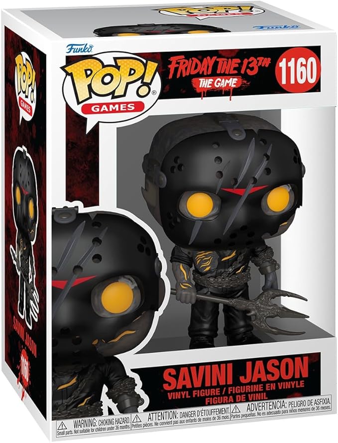 Funko Pop! Games: Friday The 13th - Savini Jason - Jason Universe - Collectable Vinyl Figure - Gift Idea - Official Merchandise - Toys for Kids & Adults - Horror Fans - for Collectors and Display