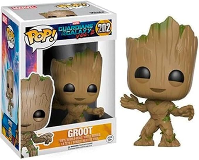 Funko POP Movies: Guardians of The Galaxy 2 Toddler Groot Toy Figure