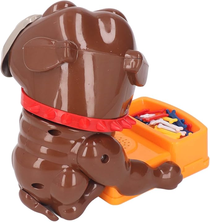 TOPINCN Interactive Vicious Dog Toys Electric Design Bone Stealing Game, Superior Sound Outlet, Parent Child Interaction