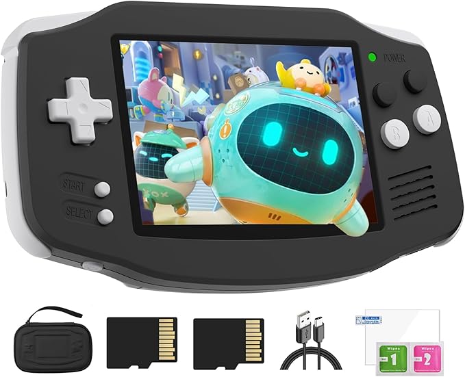 RG34XX Retro Handheld Game Console Linux OS 3.4 Inch IPS 720*480 Screen 64G Card 5000+ Classic Games RG34XX H700 64-bit 3500mAh Battery Game Player Compatible with WiFi Bluetooth