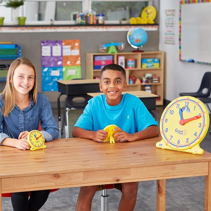 EAI Education Geared for Time® Demonstration Clock