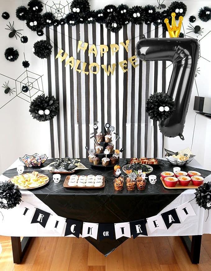 Black 8 Balloon, 40 Inch Number Balloon, Black Birthday Decorations, 8 18 28 38 48 80 Birthday Balloons, 8th Black Party Supplies, Number 8 Balloon.