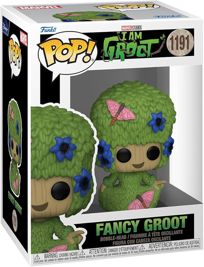 Funko POP! Marvel: Guardians of The Galaxy - Fancy Groot - Groot Shorts - Collectable Vinyl Figure - Gift Idea - Official Merchandise - for Kids & Adults - TV Fans