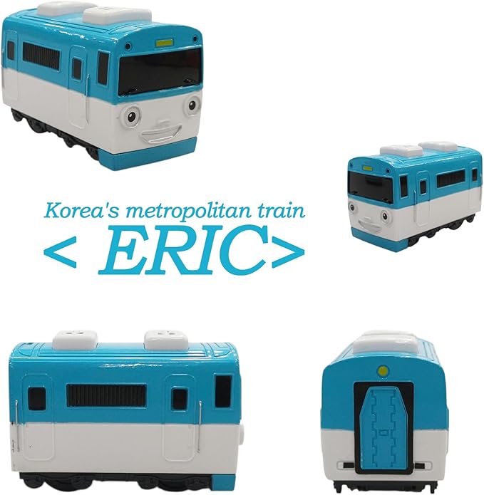 5 Color Display Vehicle Model (Non-Toy), No Battery Korean Animation Little Bus Friends, Ti.ti.po Decorative Item Set of 5