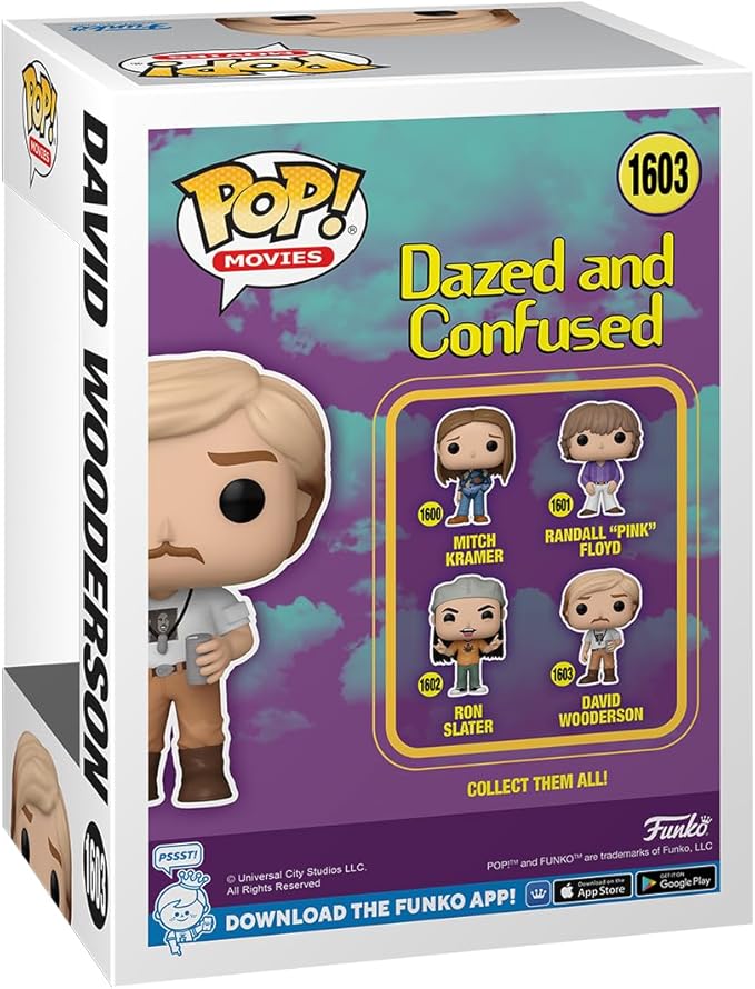Funko POP! Movies: D&C - Wooderson - Dazed and Confused - Collectable Vinyl Figure - Gift Idea - Official Merchandise - for Kids & Adults - Movies Fans - Model Figure for Collectors and Display