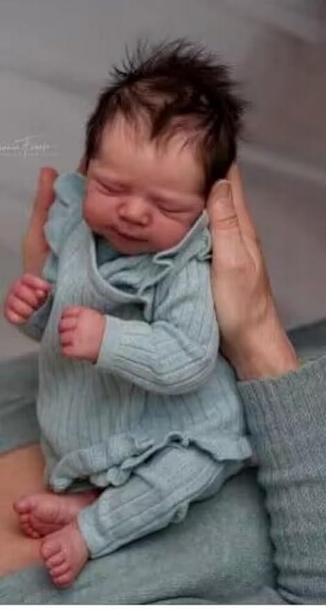 Anano Reborn Baby Dolls 18 Inch Realistic Newborn Sleeping Baby Dolls Girls That Look Real Lifelike Preemie Babies Alive Soft Silicone Reborn Infant Dolls