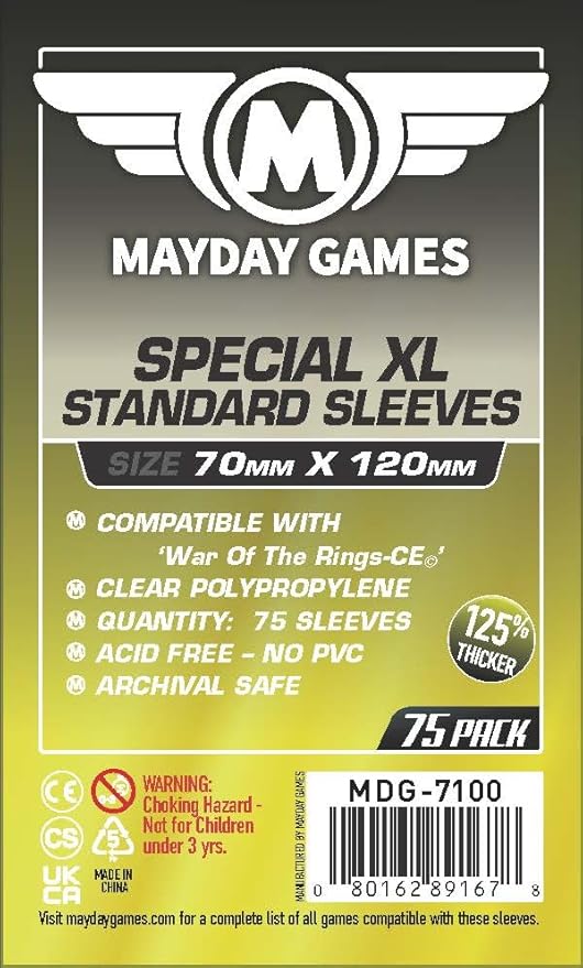 Mayday Games XCOM Board Game Accessory - Premium Card Sleeve Bundle