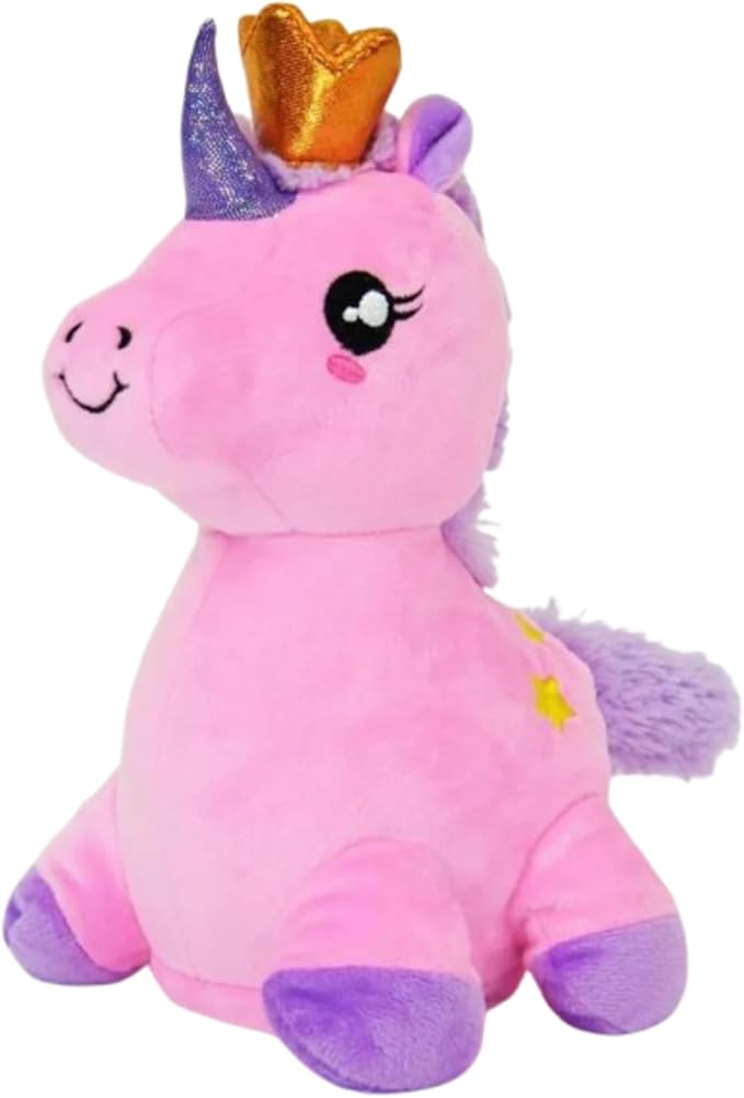 75673 – Laber unicorn "Cottoncandy", laboratory with recording and display function, flaps everything funny and moves approx. 27 cm in size, ideal as a gift for boys and girls.