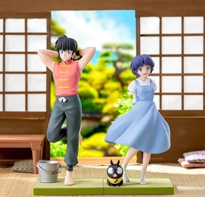 Ranma 1/2 Collectible Limited Figurines and Statues (Akane and P-chan)